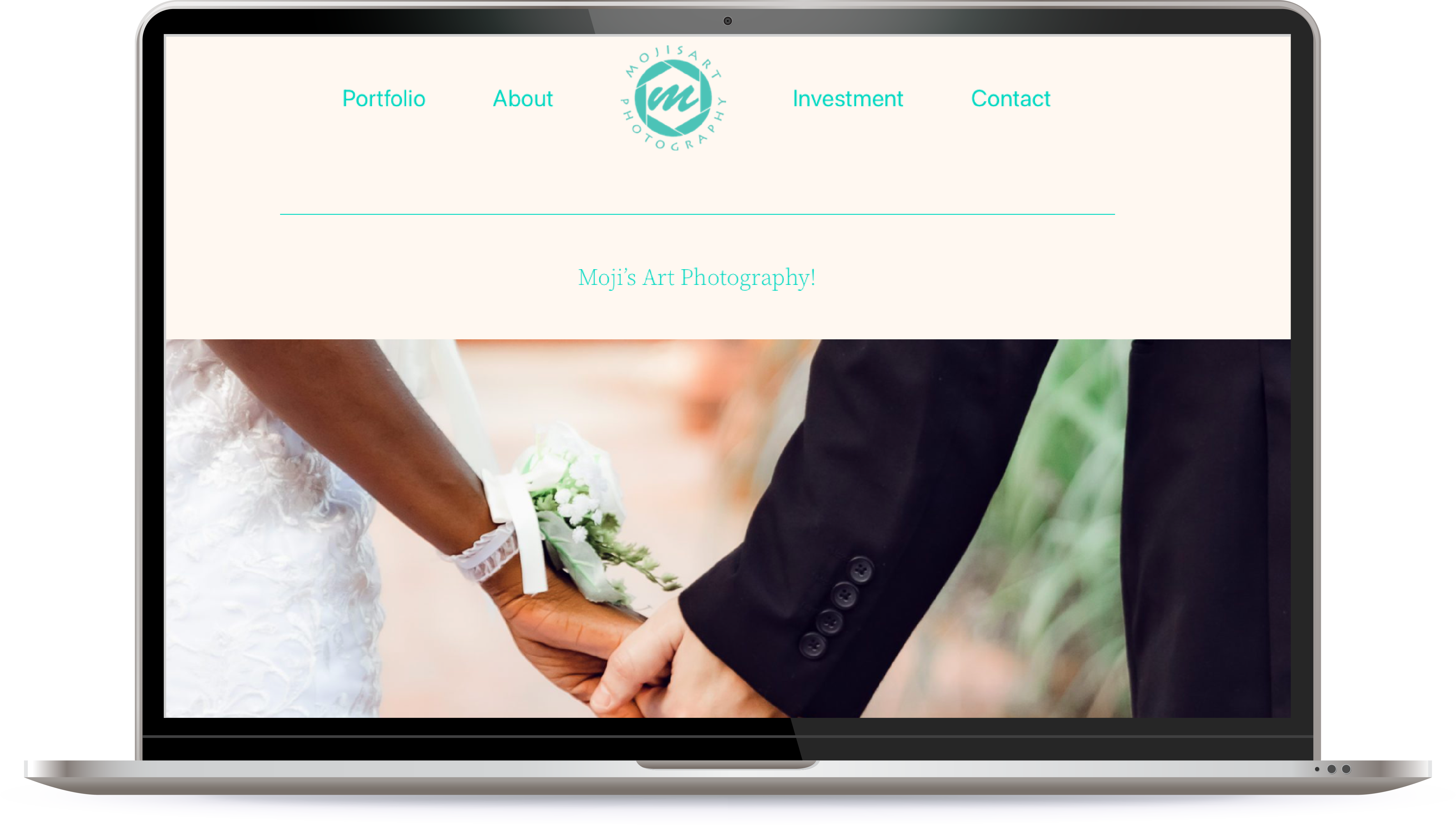 moji photography website